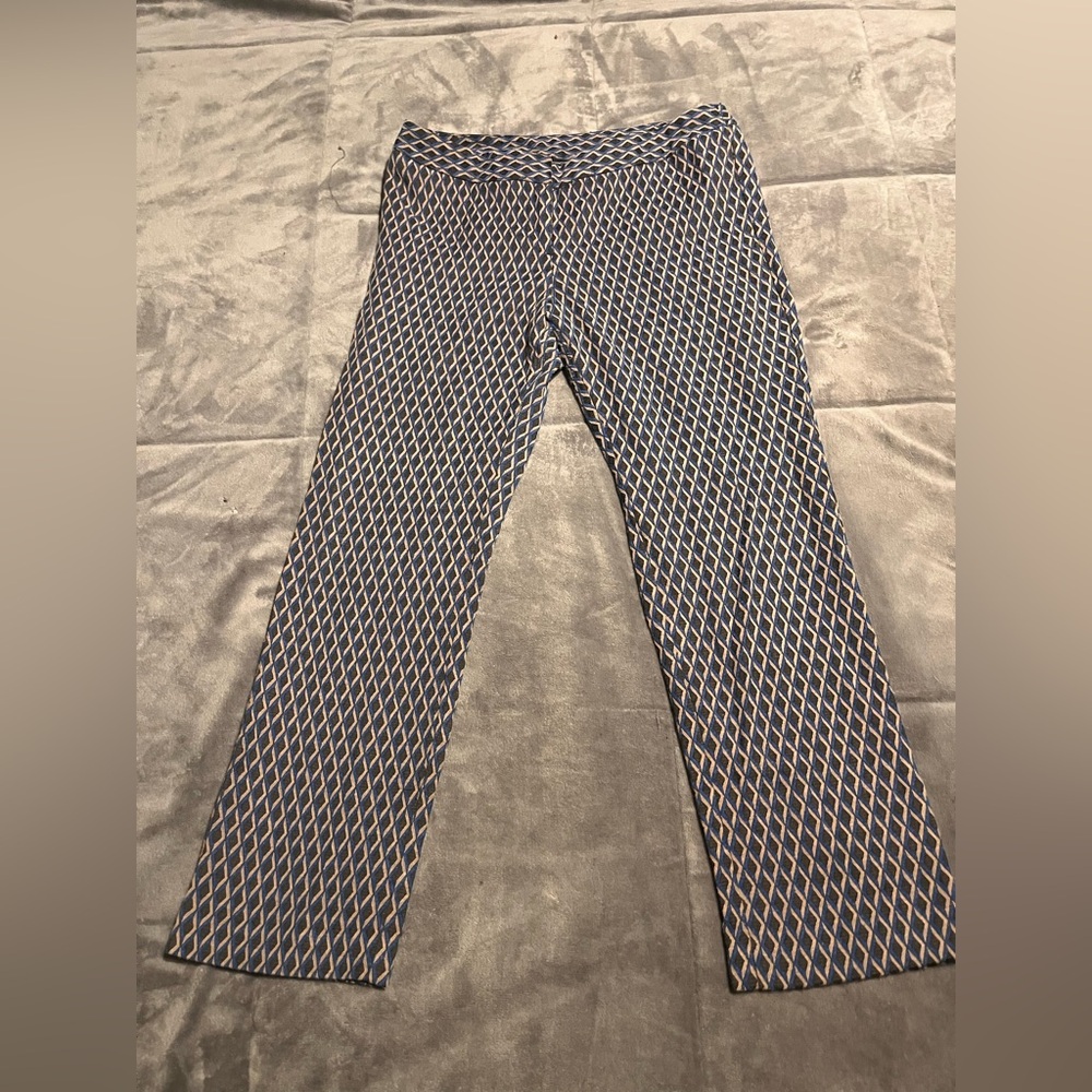 Geometric Patterned WOMANS WORTHINGTON  DRESS PANTS size 8